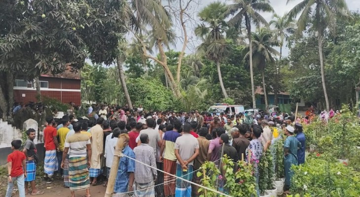 লক্ষ্মীপুরে ১৪ মাস পর  কৃষক দল নেতার লাশ উত্তোলন 
